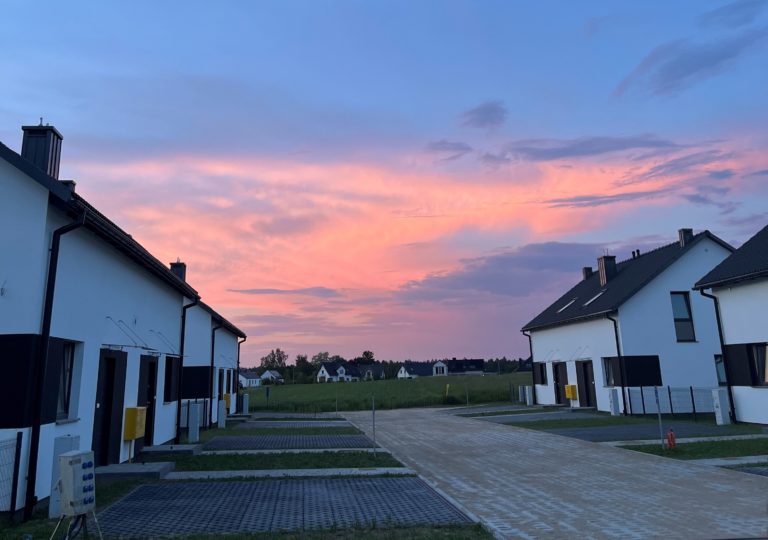 domy bliźniaki tuchom